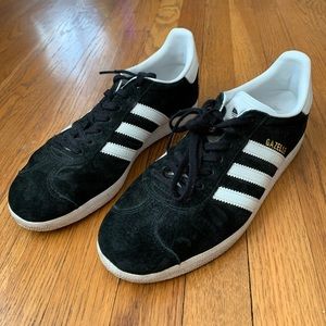 Black Suede Adidas Gazelle